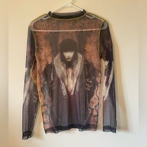 Drop Dead Cradle of Filth Mesh Top